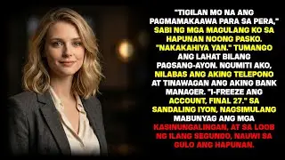 Nagkaila ang magulang ko sa Noche Buena – pero nakilala ko ang bank manager.