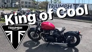 M is for Motorcycle Demo RIDE: 2024 Triumph Bonneville Bobber