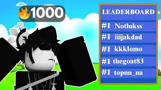 I Reached Top 88 On The Monthly Leaderboard (Bedwars)