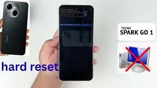 Tecno Spark Go 1 Hard Reset | Factory Reset & Screen Lock Remove Without PC