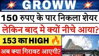 Groww share price | Groww share latest news | Groww share target | Groww IPO 💥