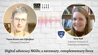 Digital advocacy NGOs: a necessary, complementary force: Nina Hall
