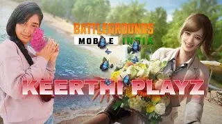 Keerthi Playz  is Live Bgmi Teaqmcodes & Customerooms #keerthiplayz  #bgmilive #bgmi