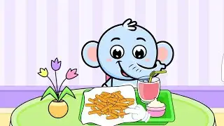 #French fries making #easy way to make french fries #childgame #games #fastfood 