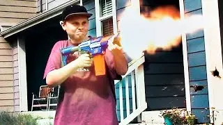 Nerf War Action Film: Death Comes Tonight