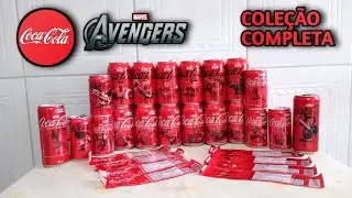 REVIEW: COLEÇÃO DE LATAS DA COCA COLA/MARVEL 2024