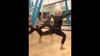 Anti gravity yoga