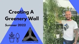 Creating A Greenery Wall