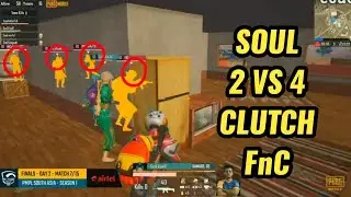 Soul ReGaLToS & Viper 2 vs 4 Clutch against FnC in PMPL finals #PMPL #FinalDay2 #SOUL #Scatter#PUBG