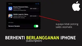 Cara Berhenti Berlangganan Aplikasi / Game di AppStore (iPhone) | Semua Layanan & Aplikasi