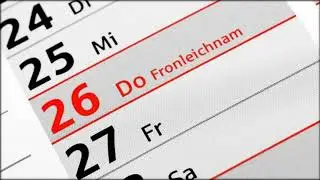 In welchen Bundesl&auml;ndern ist Fronleichnam ein gesetzlicher Feiertag?