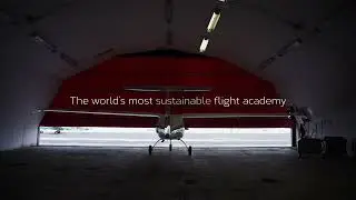 The world's most sustainable flight academy