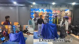 First dream is complete with birthday gift for my first bike r15v4🏍️( thanks mom ❤️