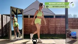 Practice hips without thick legs❗️Weight-bearing kettlebell🌟Create peach buttocks in 15 minutes🌟