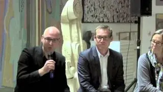 International Architecture Film Festival in Lund 2012: panelsamtal H&aring;llbar trafik i staden.