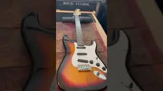 Black Sunburst Nema model ST&ndash;25 #customguitars #stratocasterguitar #stratocaster
