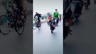 engine wali cycle or 7t ke race in Pakistan #short