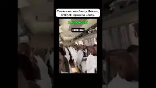 Самая опасная банда Чикаго, O'Block, приняла ислам. #shortsfeed