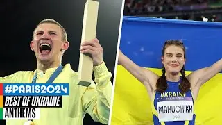 Breaking a 37 year old world record!🥇 | The best of Ukraine at Paris 2024🇺🇦  | Anthems