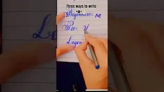 Which is your best?🤔|Cut marker english writing#writing#shorts#calligraphy @izzabatool