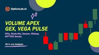 Volume APEX, OI Analysis, Vega Pulse, GEX | NIFTY, BANKNIFTY | optionlab.in