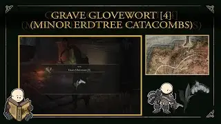 ELDEN RING&trade; Grave Glovewort [4] (Minor Erdtree Catacombs) location