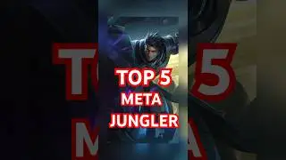 TOP 5 BEST JUNGLERS IN CURRENT META  |  #mobilelegends #mlbb #shorts