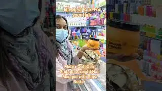 Matrix Opti Care Smooth Straight Hair Masque with Shea Butter Price in Bangladesh.