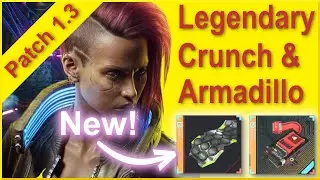 Cyberpunk 2077 - Patch 1.3 adds Legendary Crunch Mods + Money Glitch - All Updates - DLC -  Glitches