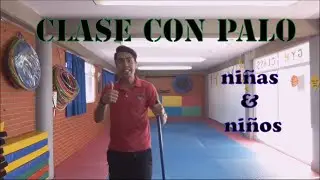 Educación Física En Casa Con Palo de Escoba Para Niñas y Niños Preescolar y Primaria