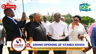Former Prime Minister Amama Mbabazi Graces Grand Opening of Stabex International in Kihihi - Kanungu