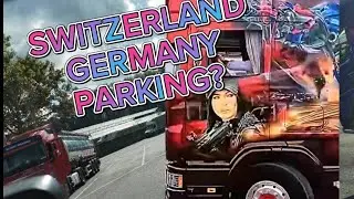 Switzerland to Germany border #truckdrivers #europeancountry