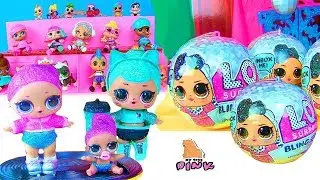 LOL SURPRISE DOLLS! КОНКУРС КРАСОТЫ! Блестящие Куклы ЛОЛ Bling Series Мультфильм for kids