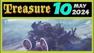 Shipwreck Treasure Location Today May 10 2024 GTA Online ☠️  Frontier Outfit / Pirate Costume ☠️