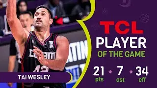 Tai Wesley (21 PTS, 9 REB, 8 AST) flirts with triple-double in Guam 🇬🇺 W vs SYR 🇸🇾 at #AsiaCup 2025!