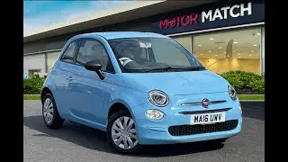 Used Fiat 500 8V Pop at Chester | Motor Match Used Cars for Sale