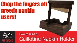 Guillotine Napkin Holder - Halloween Themed House Decor