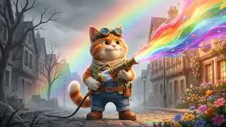 Whiskers and the Year of Color | How a Cat Brought Color Back to the World