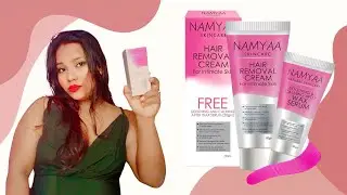 Namyaa Hair Removing Cream for Intimate Skin with After Wax Soothing Serum with Vitamin C Cream