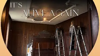 😮 ITS THE DAY 😮 Restoring The ORIGINAL Dining room Panelling