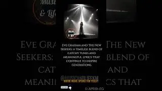 EVE GRAHAM APR19 I I&rsquo;d like to teach the world to sing (In perfect harmony)  🎶