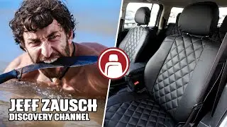 Jeff Zausch of Discovery Channel and his Custom Ruff Tuff Seat Covers