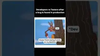 Коротко об общении между разработчиком и тестировщиком #тестирование #обучение #войтивайти