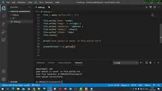 Python File Handling | Open File in Notepad in Python