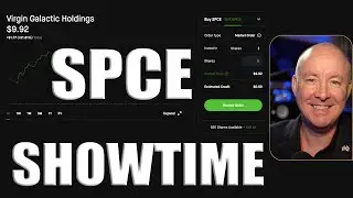 РОСТ АКЦИЙ VIRGIN GALACTIC - SPCE - ТОРГОВЛЯ В РЕАЛЬНОМ ВРЕМЕНИ #Шорты