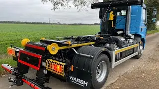 HARSH HH8 Hook loader/pneumatic tower with sheeting system