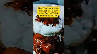 Savory Chicken Adobo ala Lechon Paksiw with Boiled eggs and Liver spread #shorts