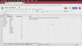 Chat &mdash; Google Sheets
