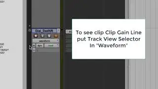 Clip Gain Line vs. Volume Graph