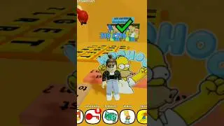 How to find Woohoo Homer in Find the Simpsons #shorts #findthesimpsons #roblox